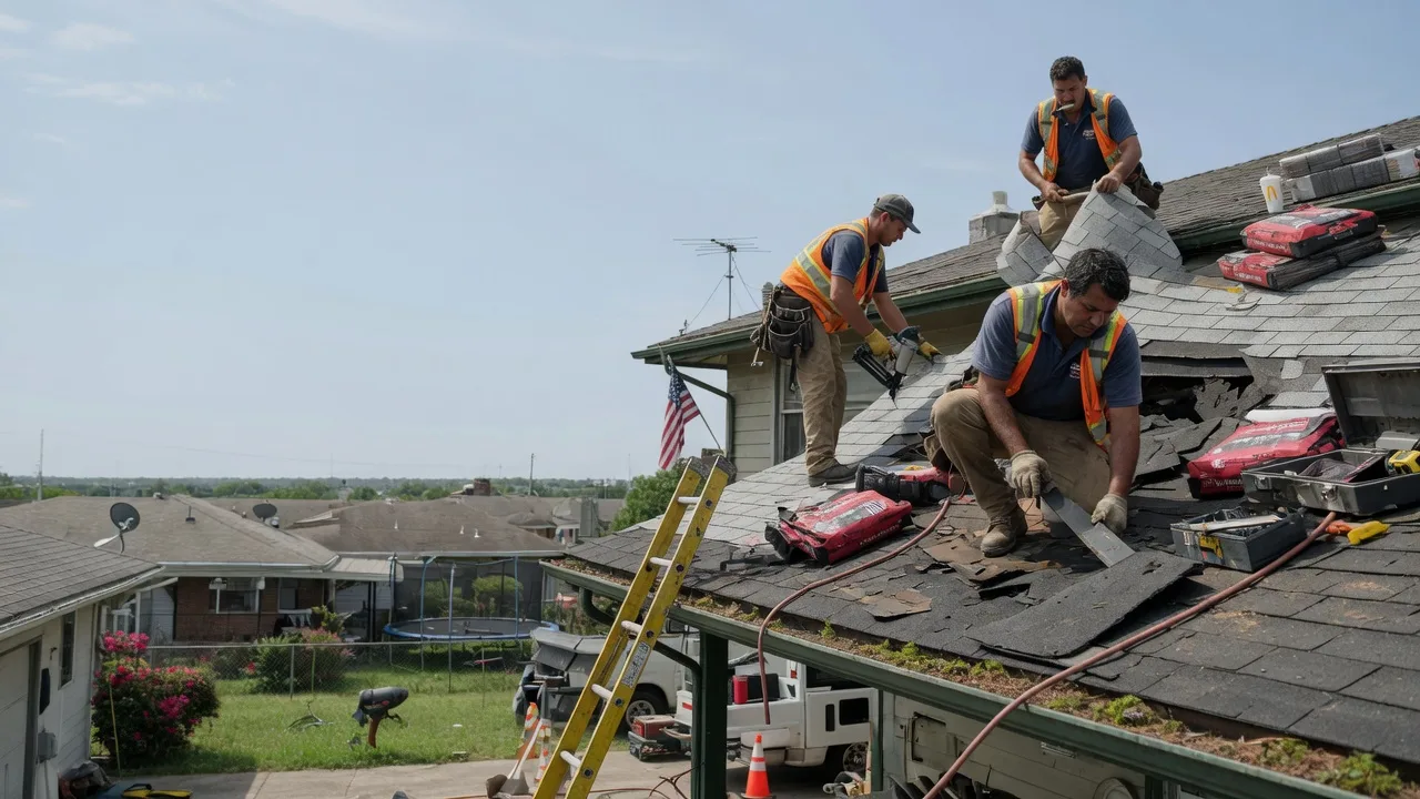 Roof Repair in Weatherford, TX near me